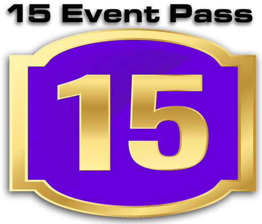 2025 - 15 Event Pass